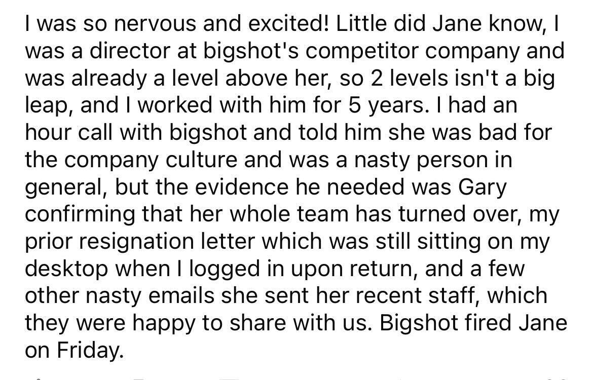 Manager Went Out Of Their Way To Make This Employee's Life Hell, So They Finally Got Pro Revenge After A Promotion - Jarastyle