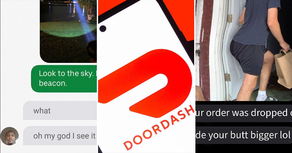 28 Funny DoorDash Texts Between Customers And Drivers