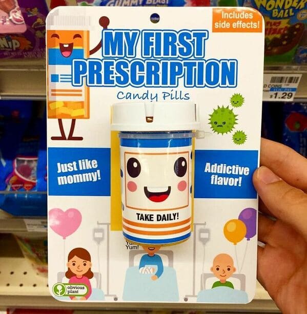obvious plant - fake product my first prescription