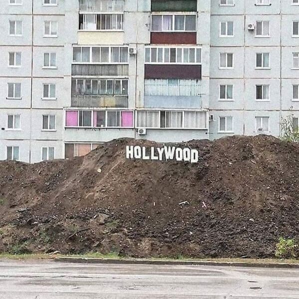 pictures from polish profiles - hollywood sign dirt