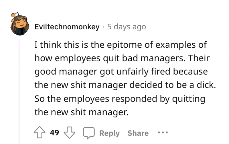 Entire Staff Walks Out When Beloved Manager Is Fired To Make Way For A Nepotism Hire - Jarastyle