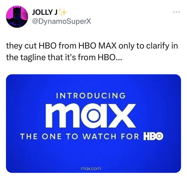 A funny oversight about the new HBO Max profile pictures is that