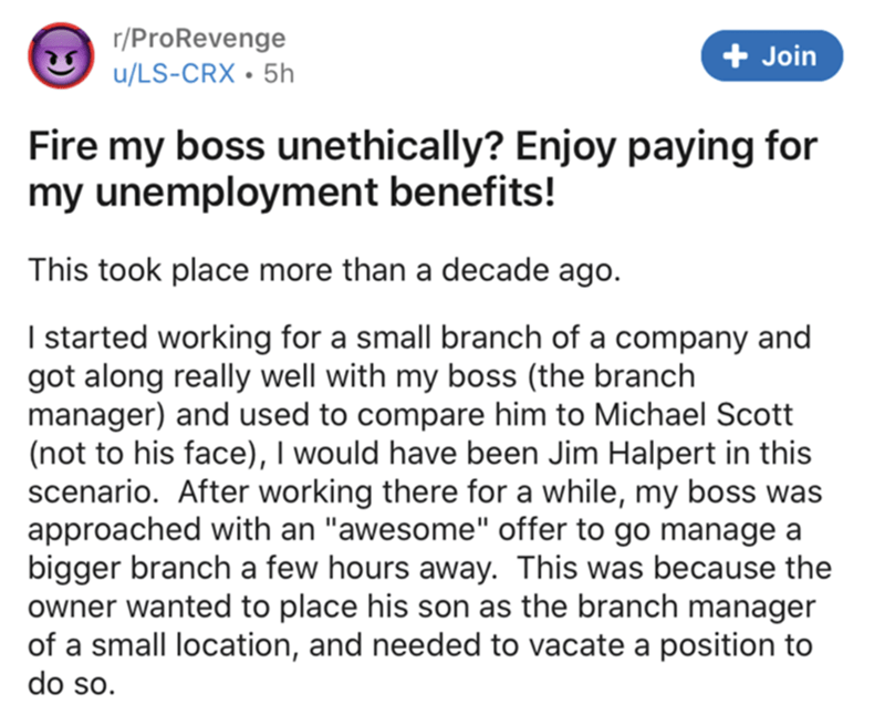 Beloved Manager Gets Fired Unethically, But An Employee Saw It Coming And Got Pro Revenge Against The Company - Jarastyle