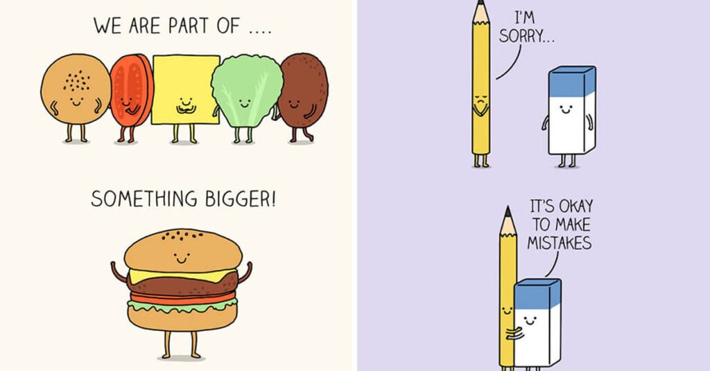 50 Funny Wholesome Comics Cartoons From Cartoon Artist MilkyPrint