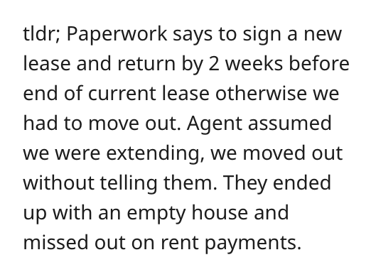 'Oh, We Aren't Signing It' — Tenants Who Were Asked To Sign A New Lease With 2-Weeks Notice Leave With Zero Notice - Jarastyle