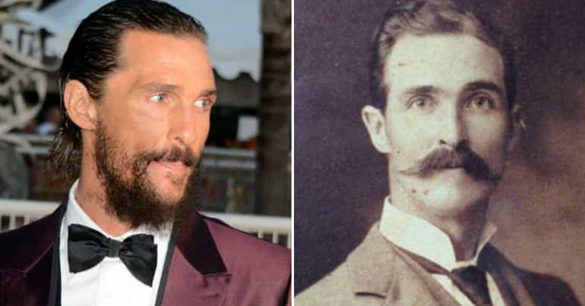 25 Celebrities With Their Doppelgängers From The Past