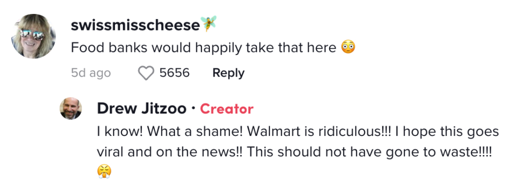 Walmart Worker Allegedly Forced To Throw Out Tons Of Food, Starts Viral ...