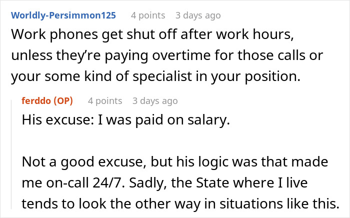 Worker Complies With Boss's Weird Cell Phone Rules — "Yes Punish Me By Making It Harder For You To Bother Me - Jarastyle