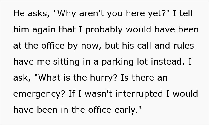 Worker Complies With Boss's Weird Cell Phone Rules — "Yes Punish Me By Making It Harder For You To Bother Me - Jarastyle