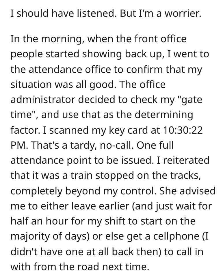 Worker Disciplined For Being 22 Seconds Late, So Now They Call In Every Single Time They Leave Home - Jarastyle