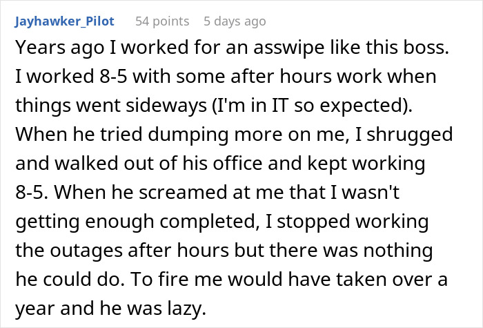 Worker's Superiors Respond To His Complaints About An Unbalanced Workload By Giving Him More Work, So He Quits On The Spot - Jarastyle