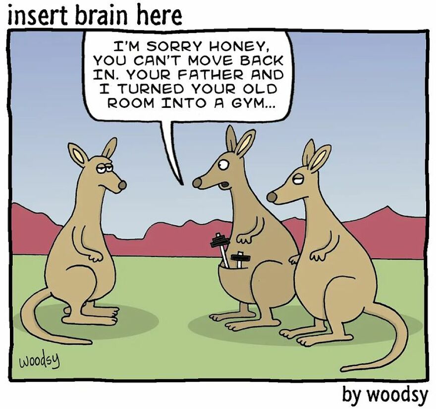 40 Absurd Humor Single Panel Comics From The "Insert Brain Here" Strip By Paul Woods - Jarastyle