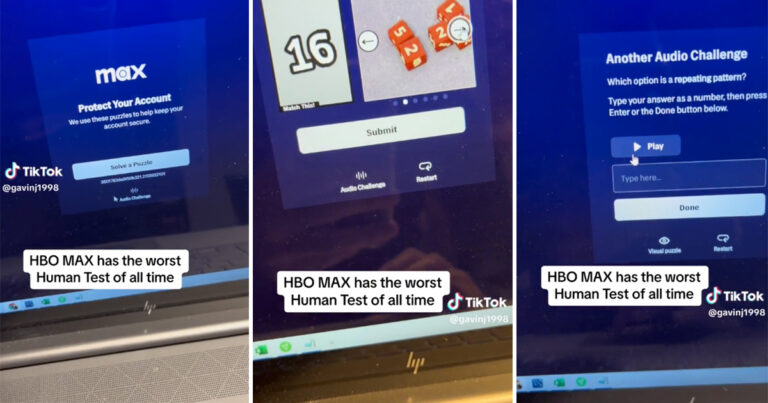 ‘ChatGPT Can Solve 100% Of These Before I Can’ — HBO Max Subscriber Shares The Ridiculous ‘Human Test’ That Must Be Passed To Access Service