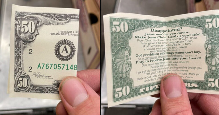 These People Really Need To Stop Tipping Servers With Fake Jesus Money