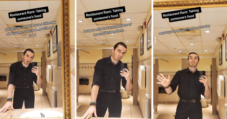 Customer Described As ‘Livid’ Demands Free Meal After Server Took Her Plate Before She Was Done