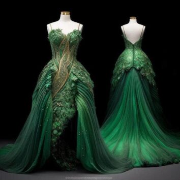 AI Creates Stunning Gowns Inspired By Famous Places In Literature (36 Pics)