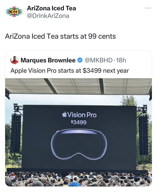 Apple's Vision Pro Announcement Met With Memes And Mockery