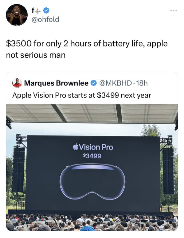 40 Apple Vision Pro VR Headset Memes That Are Almost As Funny As Its $3500  Price Tag