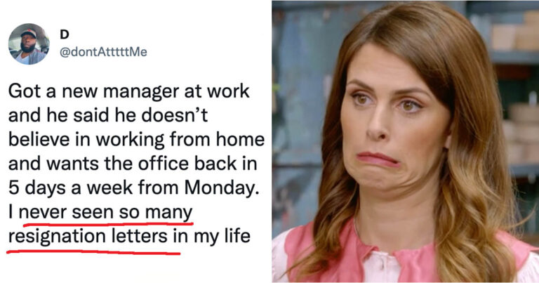 New Boss Ends Work From Home And Gets A Flood Of Resignation Letters