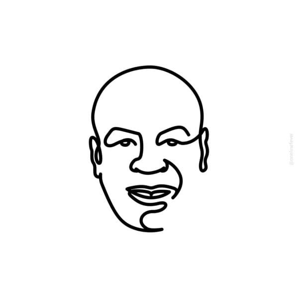 25 Celebrity Portraits Drawn With Just One Line By Artist Loooop Studio - Jarastyle