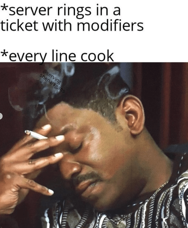 line cook memes