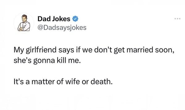 35+ Funny Dad Jokes About Girlfriends And Dating That Guarantee Laughter And Eye Rolls - Jarastyle