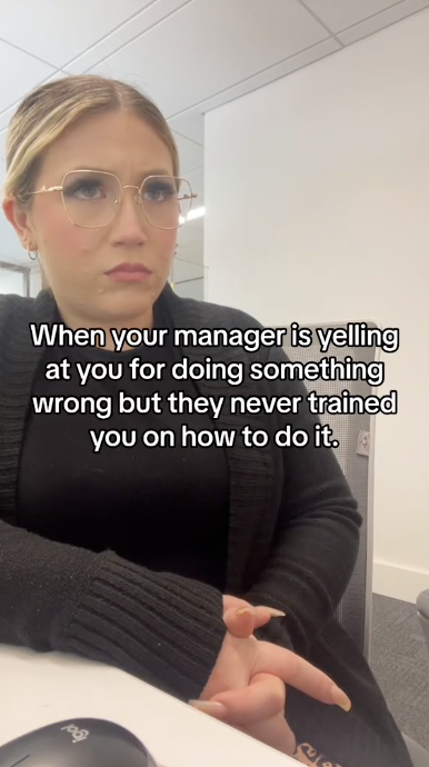 Employee Calls Out The Managers Who Failed To Give Her Any Training Yet Get Mad At Her When She Does Something Wrong - Jarastyle