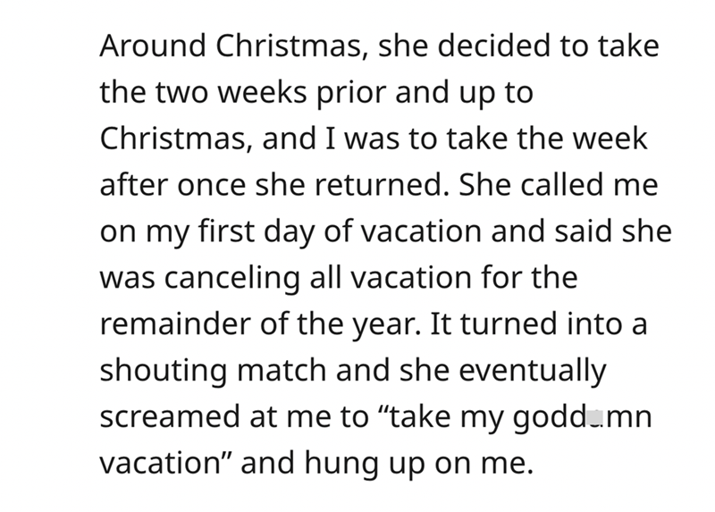 Employee's Petty Revenge Costs Manager Fresh Off Vacation $300-500K In Unvested Stock After Trying To Cancel PTO For Everyone Else - Jarastyle