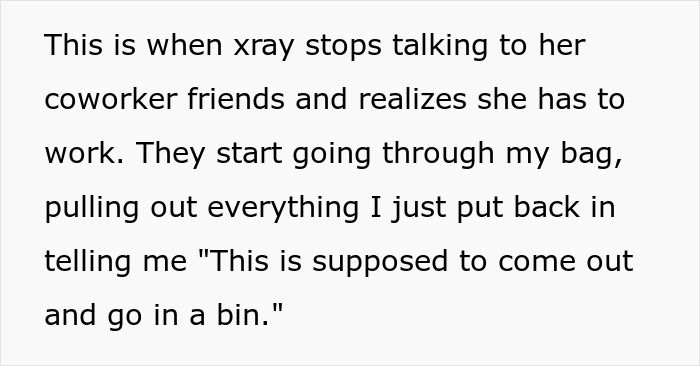 Employee Maliciously Complies When Security Demands They Remove 'Everything' From Their Bag Before An X-Ray, Inciting Others To Do The Same - Jarastyle