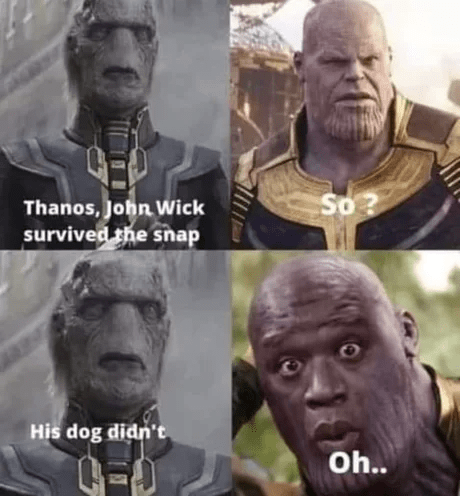 30 Memes About Thanos...Perfectly Balanced, As All Things Should Be - Jarastyle