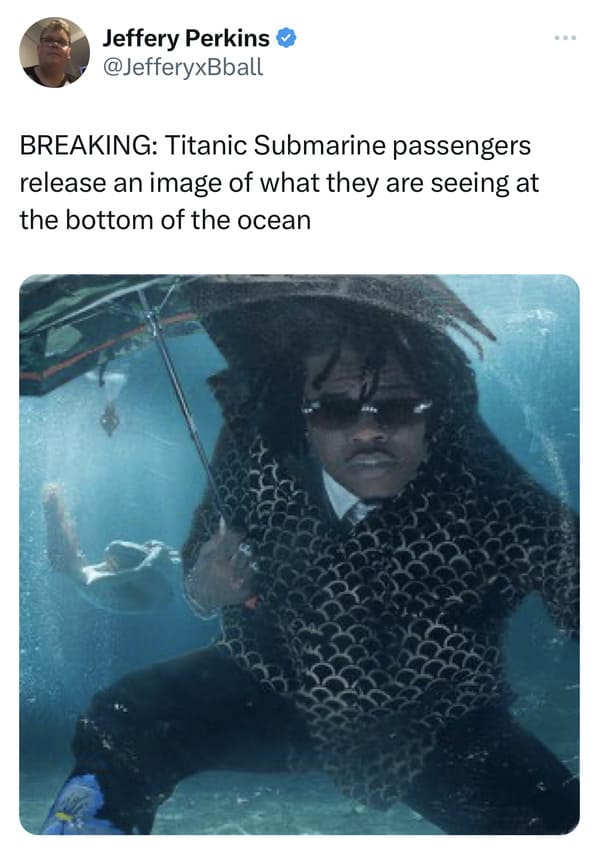 Moses Buchanan Trending: Submarine Missing Memes