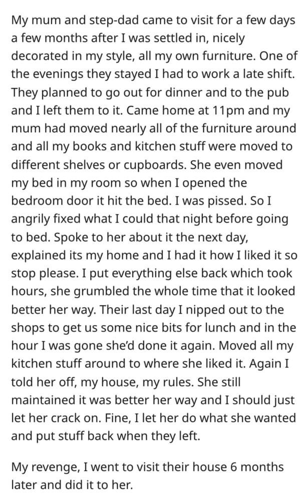 Mom Rearranges Daughter's Home, Daughter Strikes Back In Revenge - Jarastyle