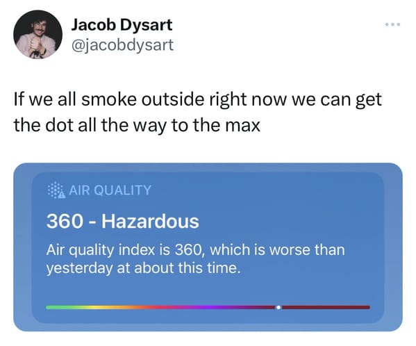 35 Memes And Tweets About The Unprecedented Wildfire Smoke Engulfing New York City - Jarastyle