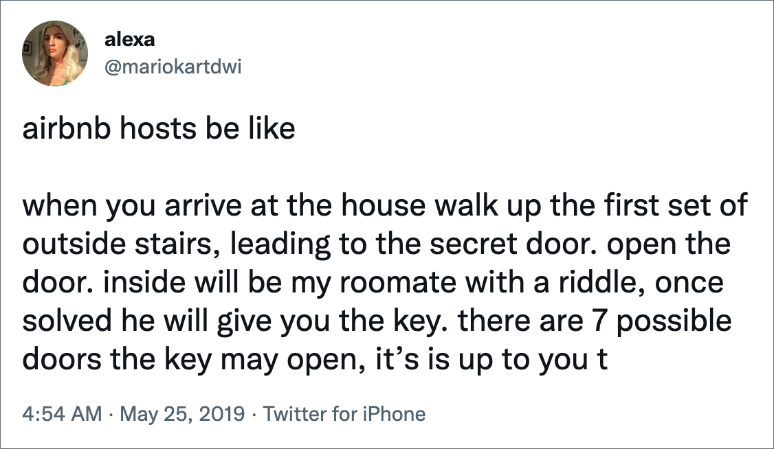 Viral Twitter Thread Has People Venting About And, Honestly, Just Roasting Airbnb - Jarastyle