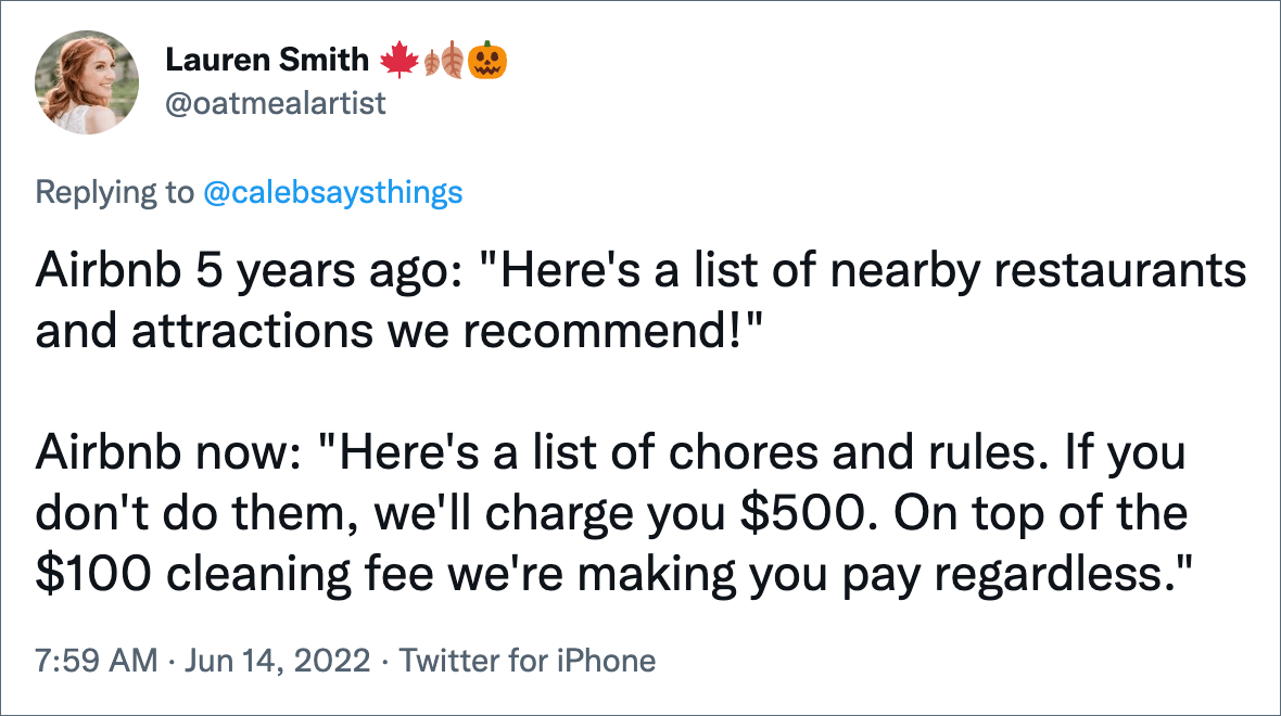 Viral Twitter Thread Has People Venting About And, Honestly, Just Roasting Airbnb - Jarastyle