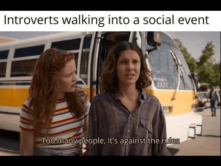 40 Funny Social Anxiety Memes For Introverts Who Always Leave The Party Early Without Saying Anything - Jarastyle