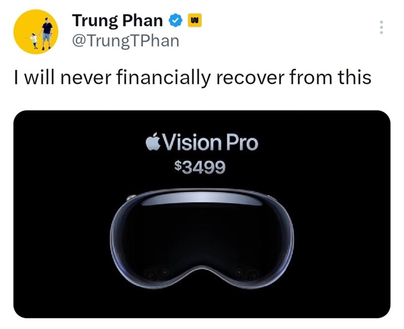 Twitter Is Serving Hot Memes On The Newly-Launched Apple Vision Pro