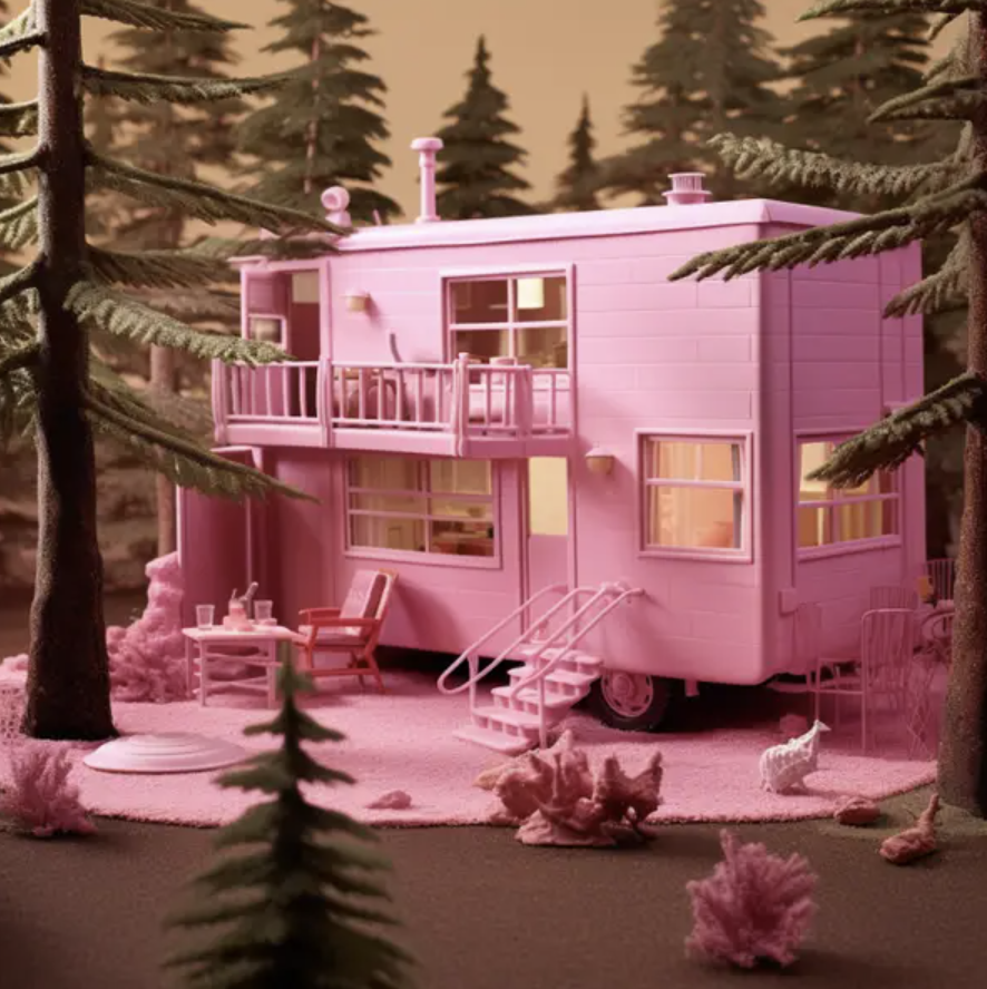 We asked AI what a Barbie Dreamhouse would look like in San Diego - SDtoday