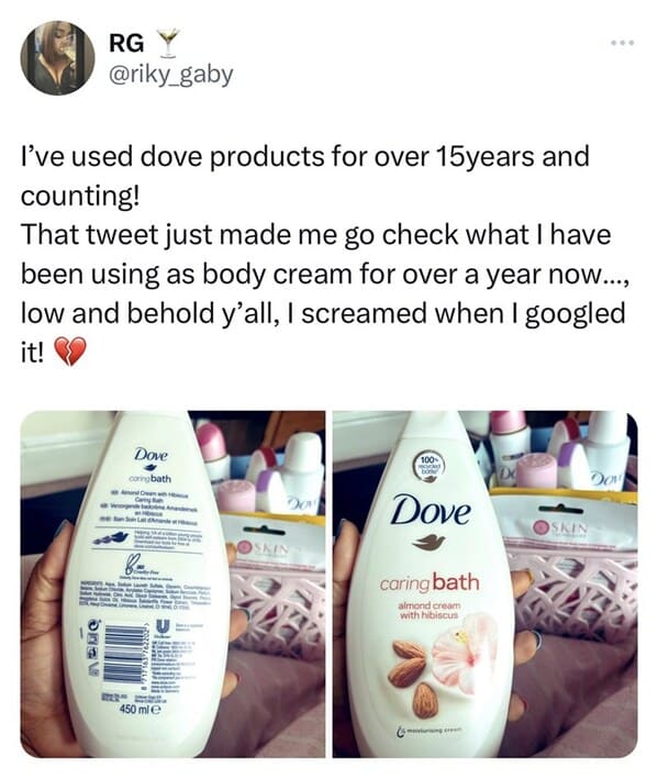 Woman Confuses Body Wash For Lotion For Over 15 Years, Despite Obvious 'Bath' Label - Jarastyle