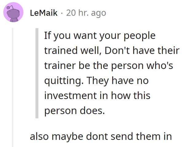 Boss Demands Ex-Employee Train New Hire Despite Resignation, Refusal Triggers Dozens Of Phone Calls - Jarastyle