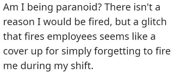 Employee Shocked To Discover 'Terminated' Status At Company After Refusing Promotions And Confronting Manager - Jarastyle