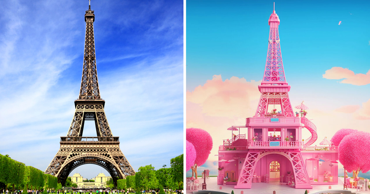 AI reimagines Barbie's Dreamhouse, designed by the world's top architects