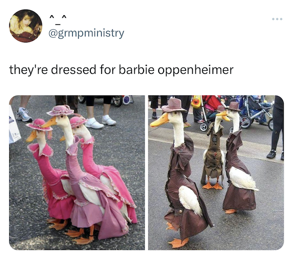 35 Funniest Barbie Oppenheimer Memes To Hold You Over Until You Catch Them Both In Theaters - Jarastyle