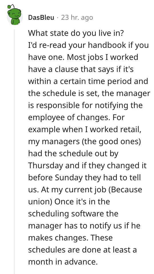 Disgruntled Worker Vents About Awful Boss Changing Their Days Off With Only 2 Days Notice - Jarastyle