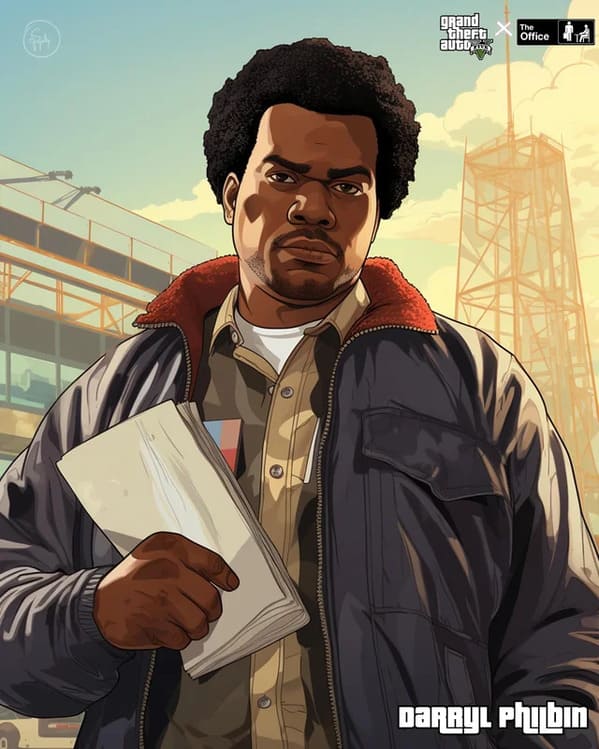 The Office' Cast And GTA V Collide In An Unforgettable AI-Powered ...