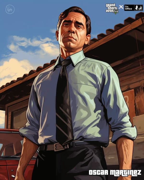 The Office' Cast And GTA V Collide In An Unforgettable AI-Powered Mashup (20 Pics) - Jarastyle