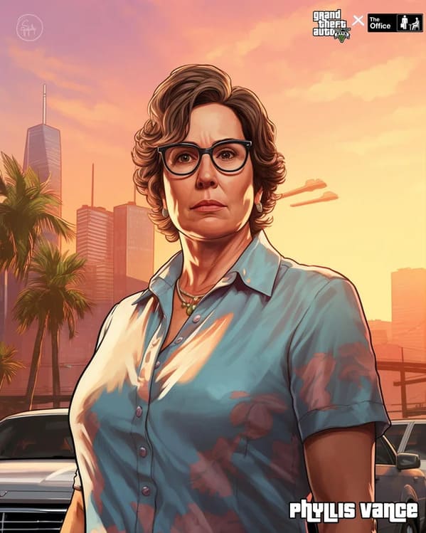 The Office' Cast And GTA V Collide In An Unforgettable AI-Powered Mashup (20 Pics) - Jarastyle