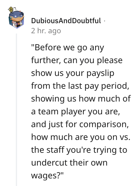 Wildly Out Of Touch Company Asks Employees To Voluntarily Deduct $5K From Their Paychecks To Be "Team Players" - Jarastyle