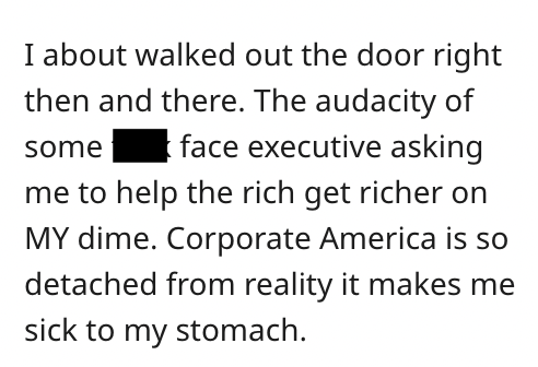 Wildly Out Of Touch Company Asks Employees To Voluntarily Deduct $5K From Their Paychecks To Be "Team Players" - Jarastyle