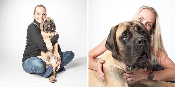 35 Touching Photos Showing Older Dogs As Puppies From The "Dog Years Project" - Jarastyle